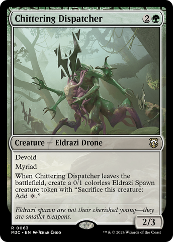Chittering Dispatcher (M3C-063) - Modern Horizons 3 Commander: (devoid)