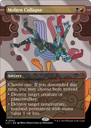 Molten Collapse (LCI-342) - The Lost Caverns of Ixalan (Borderless) Foil