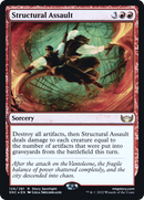 Structural Assault (PRE-126S) - Streets of New Capenna Promos Foil
