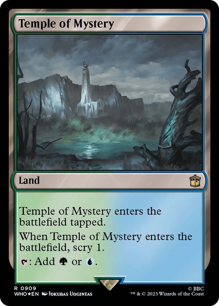 Temple of Mystery (WHO-909) - Doctor Who Foil