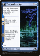 The Modern Age // Vector Glider (NEO-066) - Kamigawa: Neon Dynasty: (fandfc, enchantment)