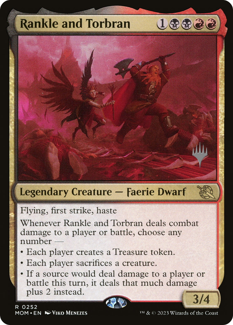 Rankle and Torbran (PPMOM-252P) - March of the Machine Promos
