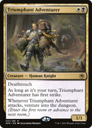 Triumphant Adventurer (PPAFR-237P) - Adventures in the Forgotten Realms Promos