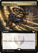 Vanishing Verse (STX-354) - Strixhaven: School of Mages: (Extended Art) Foil