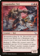 Cragsmasher Yeti (MOM-333) - March of the Machine Foil