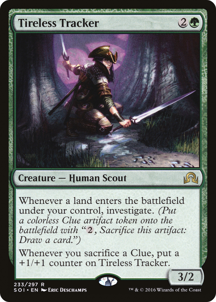 Tireless Tracker (SOI-233) - Shadows over Innistrad Foil