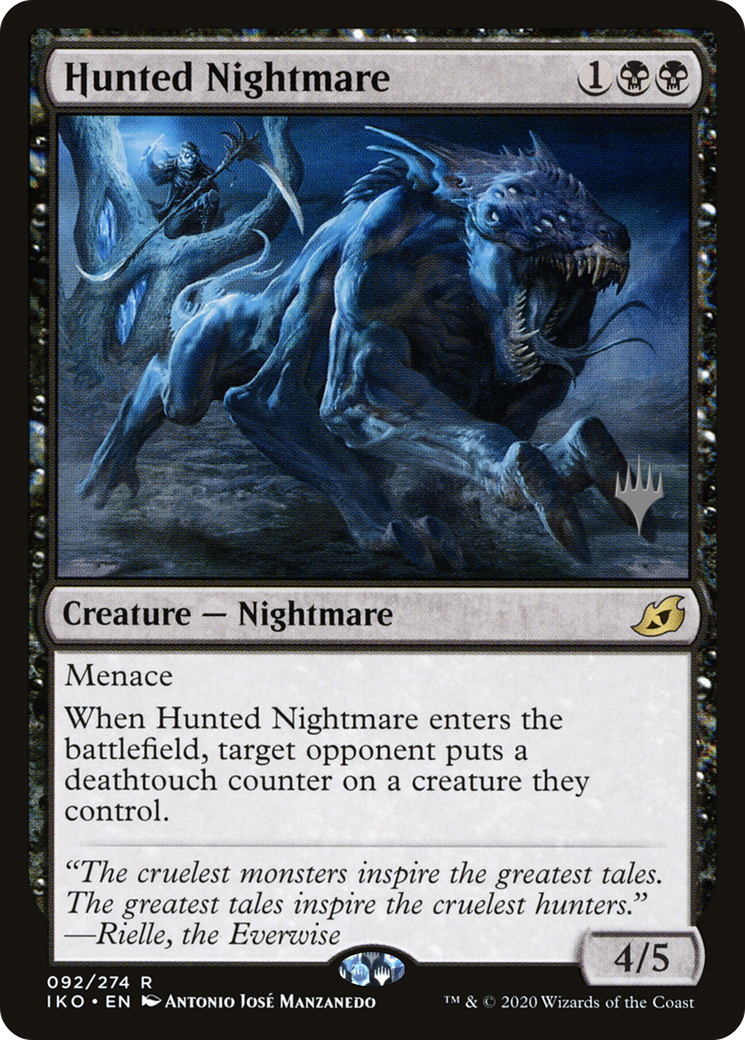 Hunted Nightmare (PPIKO-92P) - Ikoria: Lair of Behemoths Promos