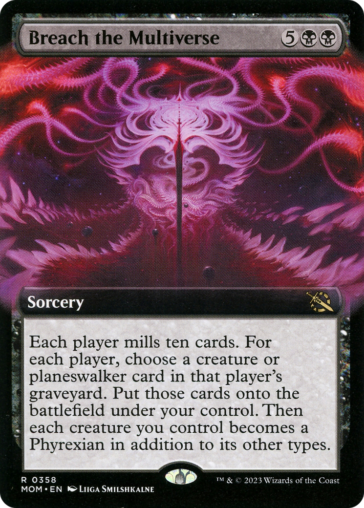 Breach the Multiverse (MOM-358) - March of the Machine: (Extended Art)