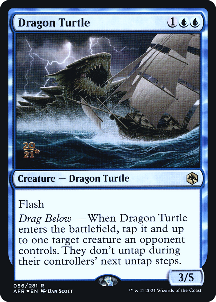 Dragon Turtle (PRE-56S) - Adventures in the Forgotten Realms Promos Foil