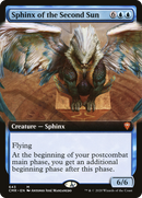 Sphinx of the Second Sun (CMR-643) - Commander Legends: (Extended Art) Foil