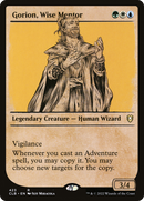 Gorion, Wise Mentor (CLB-423) - Commander Legends: Battle for Baldur's Gate: (Showcase) Foil