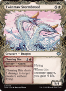 Twinmaw Stormbrood // Charring Bite (TDM-320) - Tarkir: Dragonstorm: (Showcase)