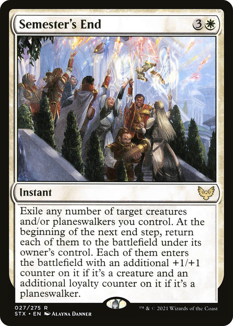 Semester's End (STX-027) - Strixhaven: School of Mages