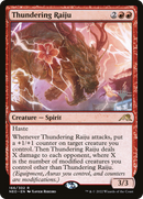 Thundering Raiju (PPNEO-166P) - Kamigawa: Neon Dynasty Promos