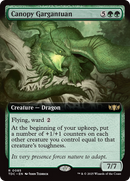 Canopy Gargantuan (TDC-085) - Commander: Tarkir: Dragonstorm: (Extended Art)