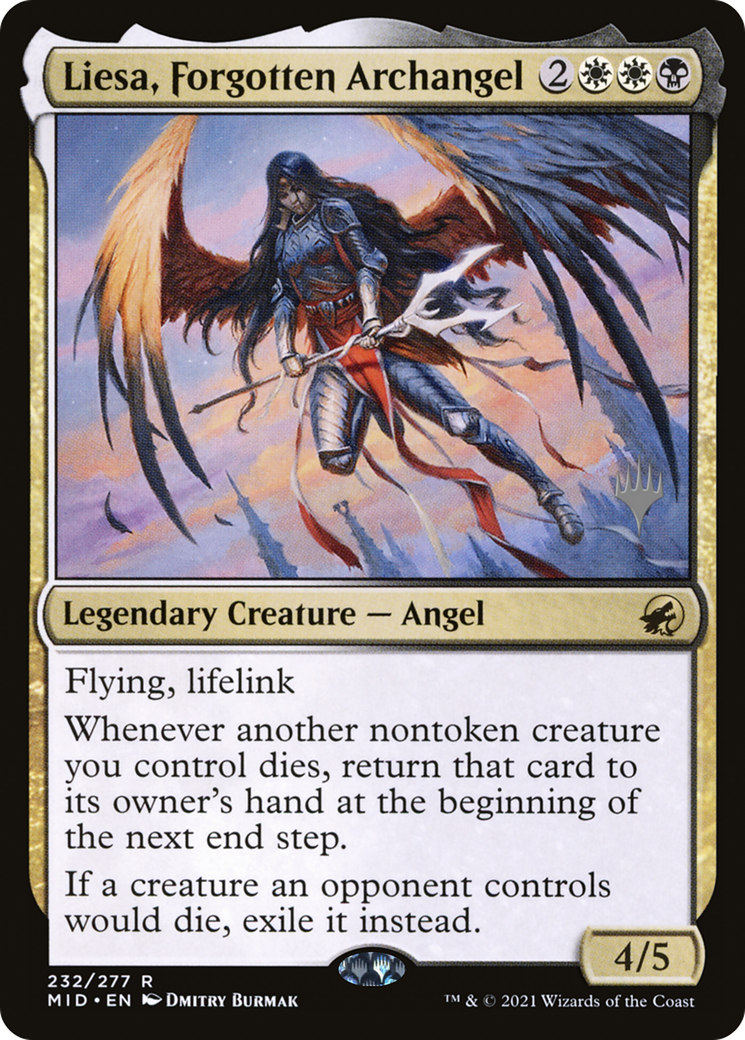 Liesa, Forgotten Archangel (PPMID-232) - Innistrad: Midnight Hunt Promos Foil