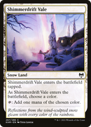 Shimmerdrift Vale (KHM-267) - Kaldheim: (snow)