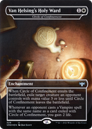 Circle of Confinement (VOW-329) - Innistrad: Crimson Vow / Van Helsing's Holy Ward (Borderless) Foil