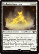 Enduring Innocence (PPDSK-006) - Duskmourn: House of Horror Promos: (enchantment) Foil