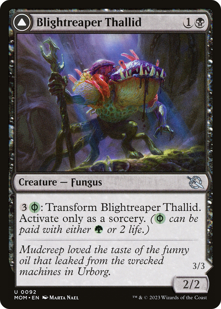 Blightreaper Thallid // Blightsower Thallid (MOM-092) - March of the Machine
