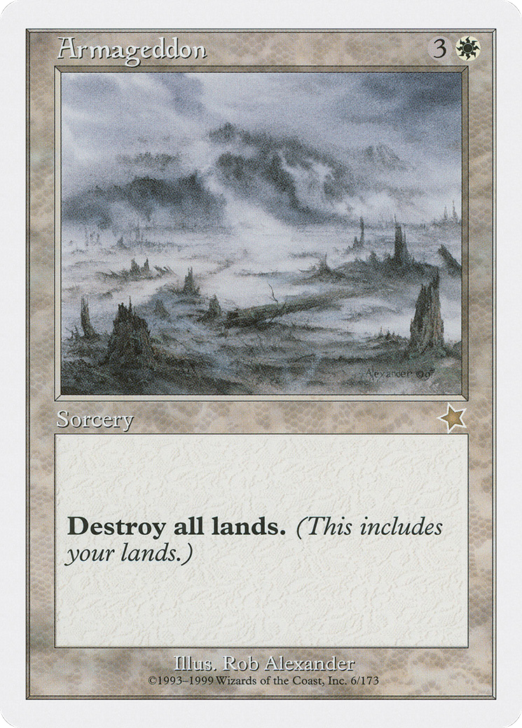 Armageddon (S99-006) - Starter 1999