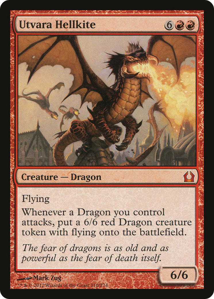 Utvara Hellkite (RTR-110) - Return to Ravnica Foil