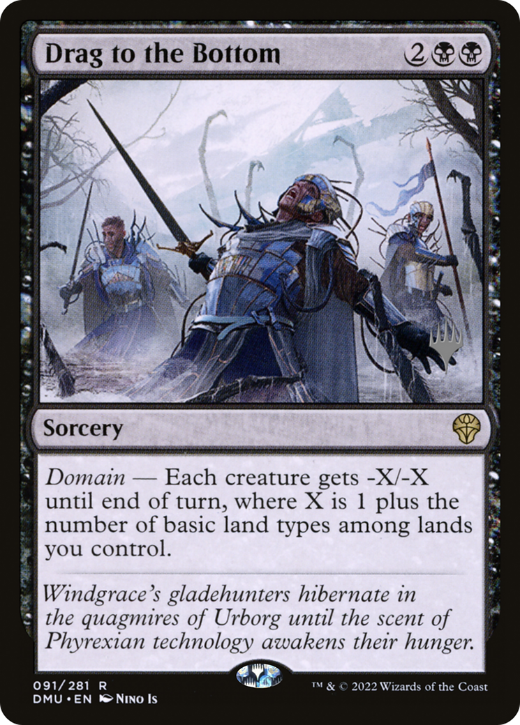 Drag to the Bottom (PPDMU-91P) - Dominaria United Promos