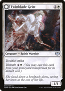 Twinblade Geist // Twinblade Invocation (VOW-040) - Innistrad: Crimson Vow: (Double Faced Transform) Foil