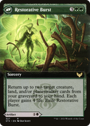 Pestilent Cauldron // Restorative Burst (STX-327) - Strixhaven: School of Mages: (Extended Art)