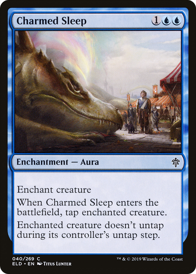 Charmed Sleep (ELD-040) - Throne of Eldraine Foil