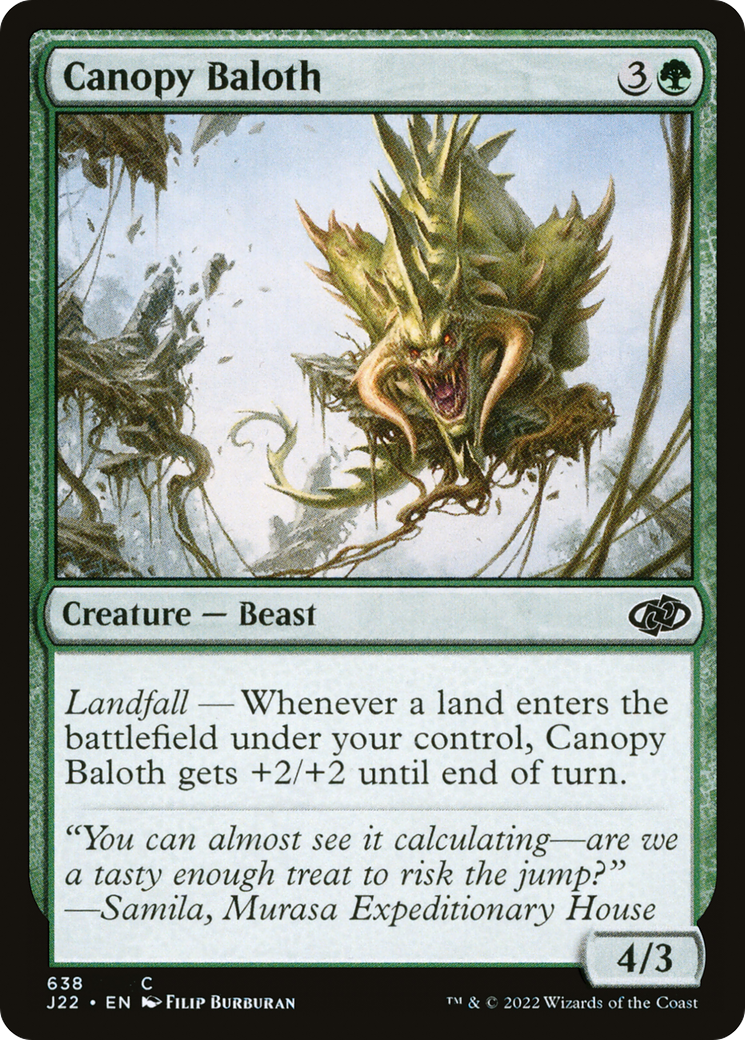 Canopy Baloth (J22-638) - Jumpstart 2022
