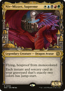 Niv-Mizzet, Supreme (MAT-090) - March of the Machine: The Aftermath: (Showcase) Foil