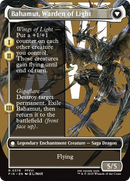 Dion, Bahamut's Dominant // Bahamut, Warden of Light (FIN-376) - FINAL FANTASY: (enchantment) (Borderless) Foil