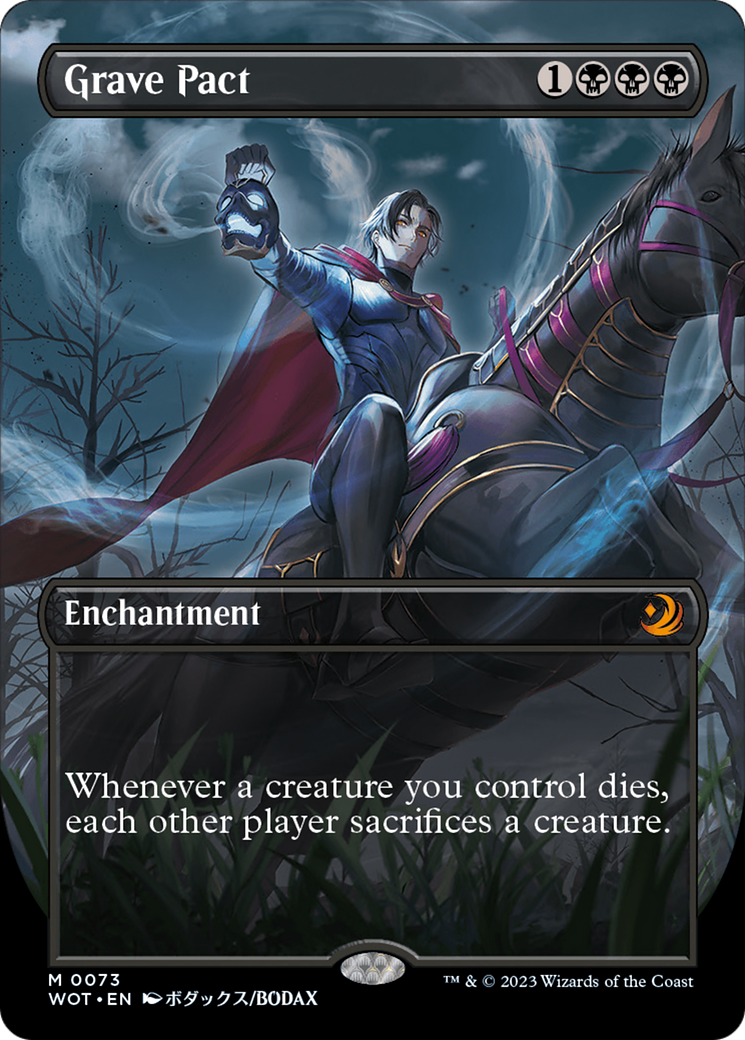 Grave Pact (WOT-073) - Wilds of Eldraine: Enchanting Tales (Borderless)