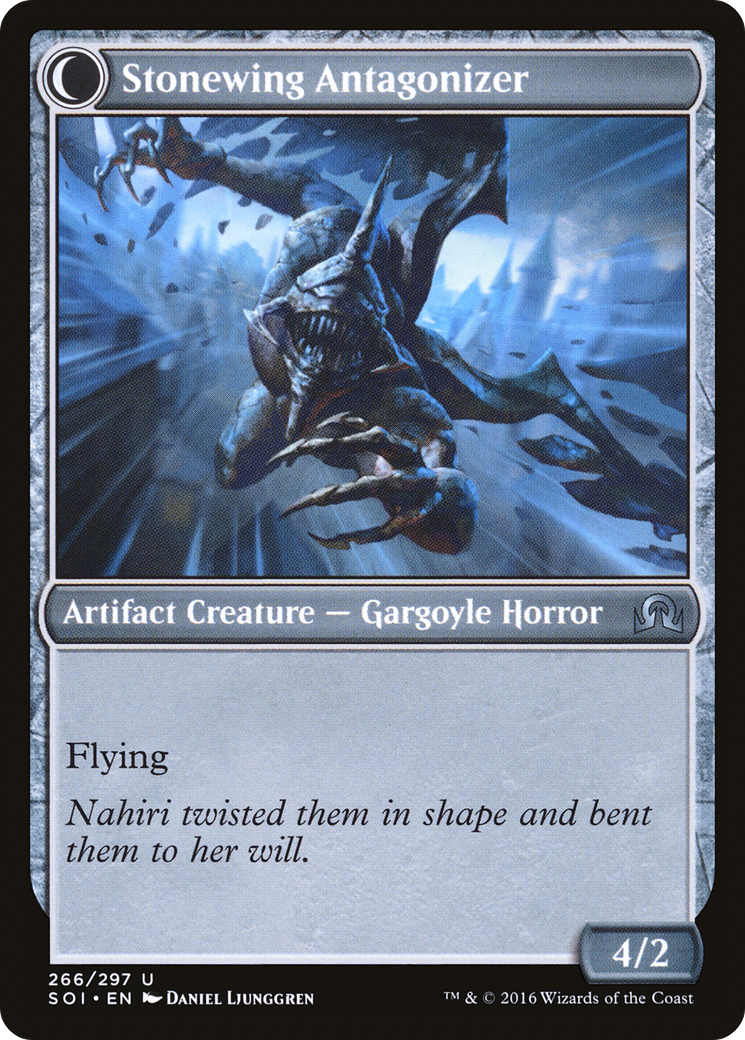 Thraben Gargoyle // Stonewing Antagonizer (SOI-266) - Shadows over Innistrad: (Double Faced Transform)