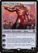 Karn, Living Legacy (PPDMU-01P) - Dominaria United Promos Foil