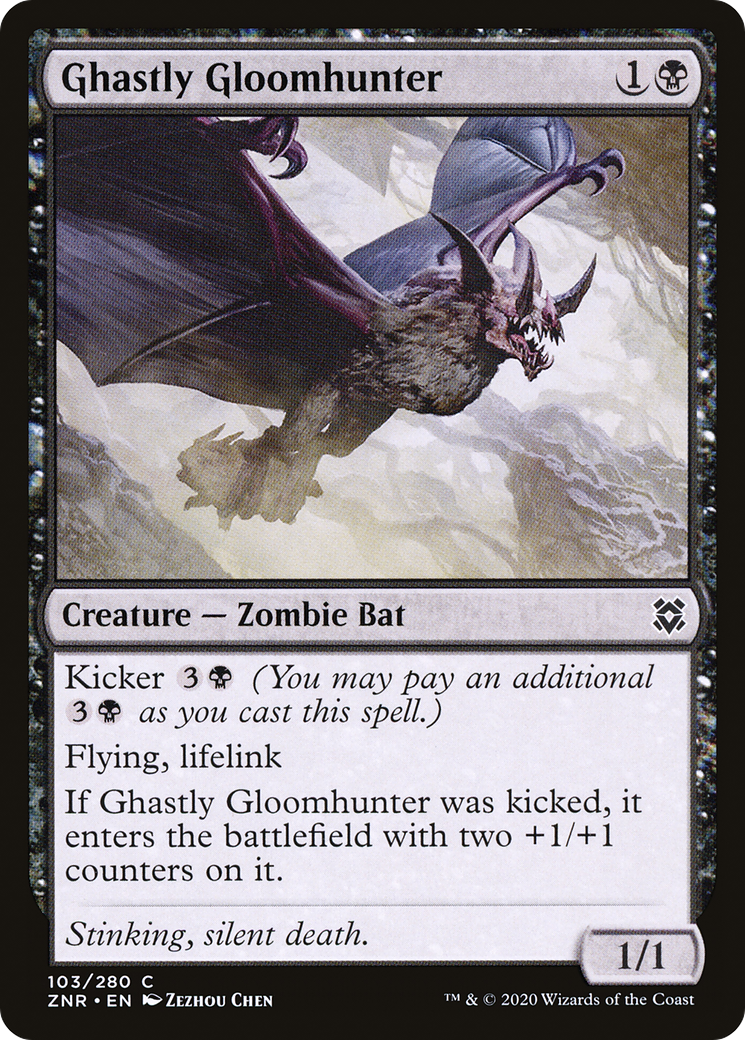 Ghastly Gloomhunter (ZNR-103) - Zendikar Rising Foil