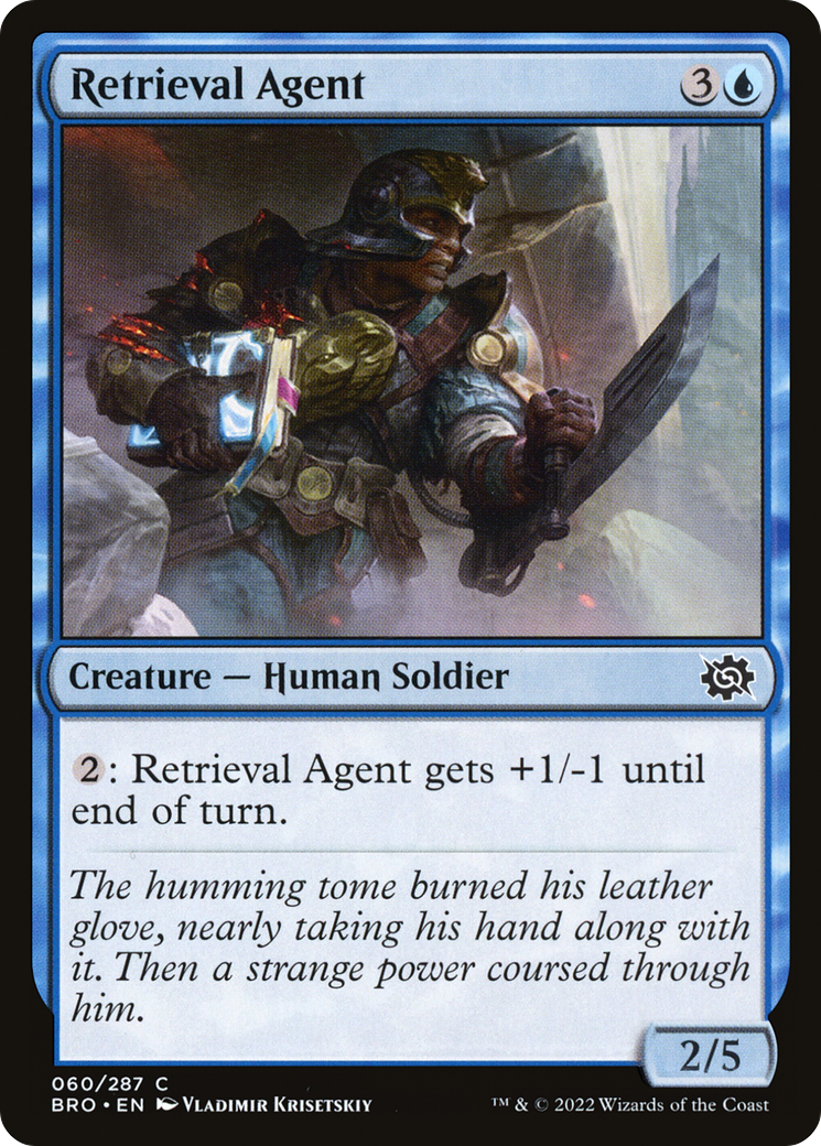 Retrieval Agent (BRO-060) - The Brothers' War Foil