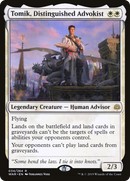 Tomik, Distinguished Advokist (WAR-034) - War of the Spark Foil