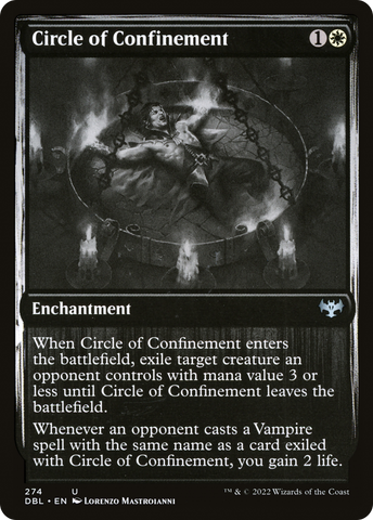 Circle of Confinement (DBL-274) - Innistrad: Double Feature Foil