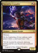 Stormfist Crusader (PPELD-203) - Throne of Eldraine Promos Foil