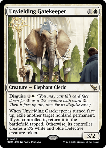 Unyielding Gatekeeper (MKM-035) - Murders at Karlov Manor