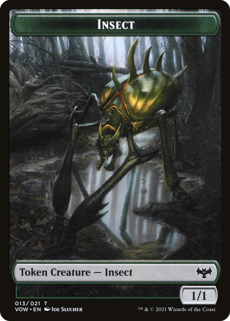 Insect (VOW-013) - Innistrad: Crimson Vow Tokens Foil