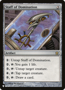 Staff of Domination (LIST-156/165) - The List