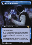 Mirrorhall Mimic // Ghastly Mimicry (VOW-361) - Innistrad: Crimson Vow: (Extended Art, Double Faced Transform) Foil
