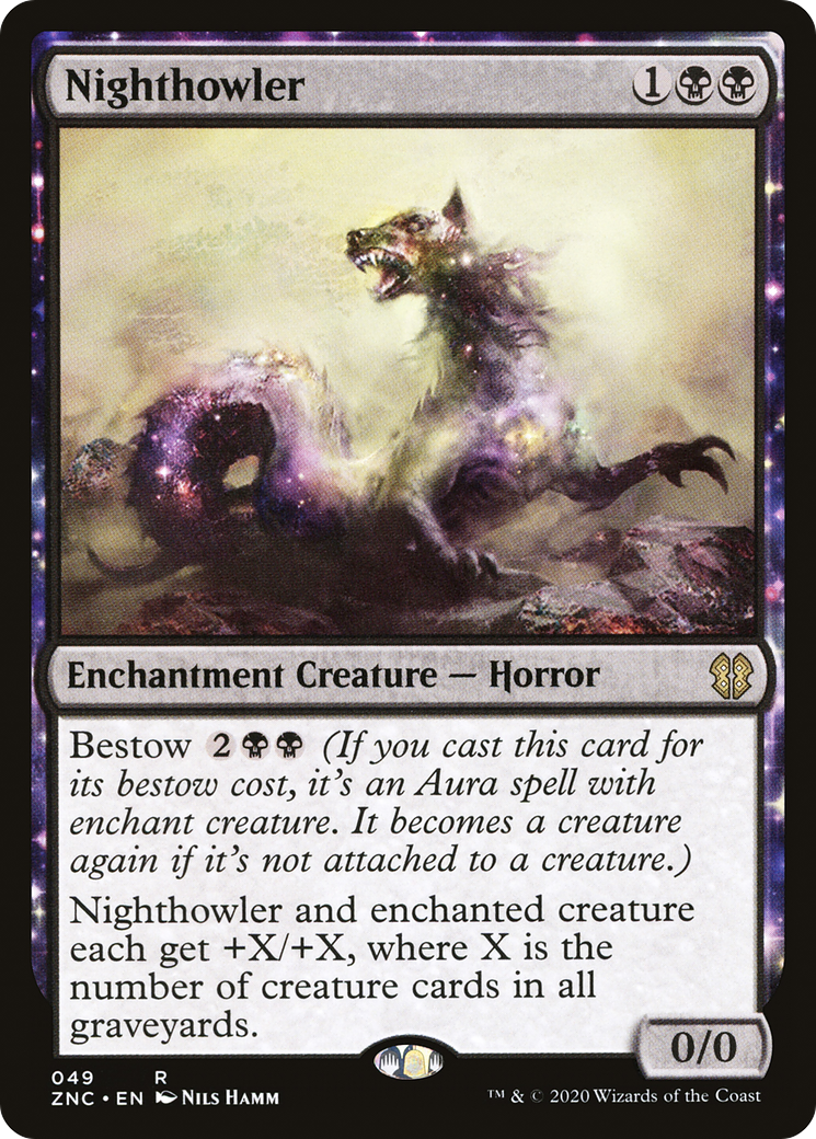 Nighthowler (ZNC-049) - Zendikar Rising Commander: (enchantment)