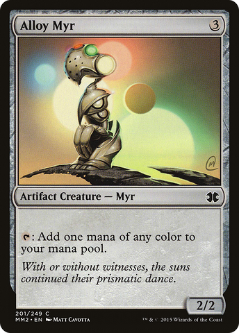 Alloy Myr (MM2-201) - Modern Masters 2015 Foil