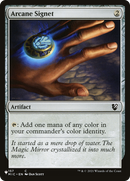 Arcane Signet (LIST-MIC-157) - The List