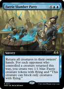 Faerie Slumber Party (WOE-371) - Wilds of Eldraine: (Extended Art) Foil