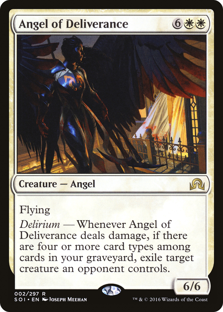 Angel of Deliverance (SOI-002) - Shadows over Innistrad Foil